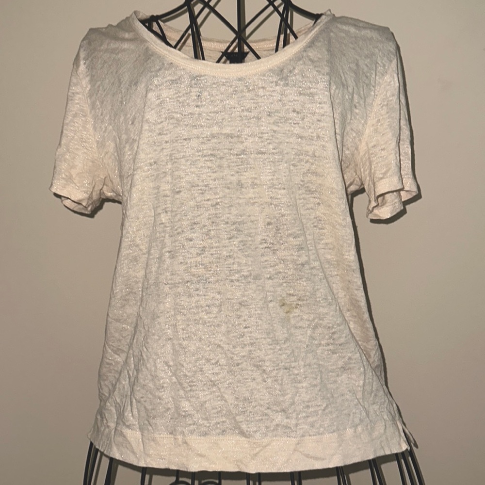 ANN TAYLOR Scoop-Neck Blouse